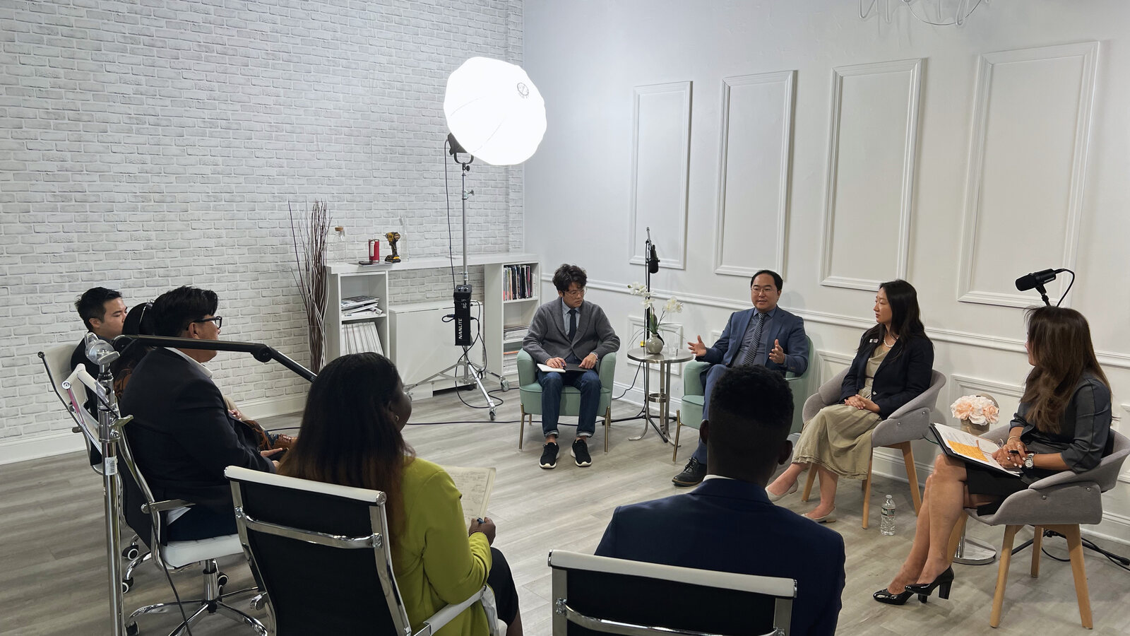 Studio conversation